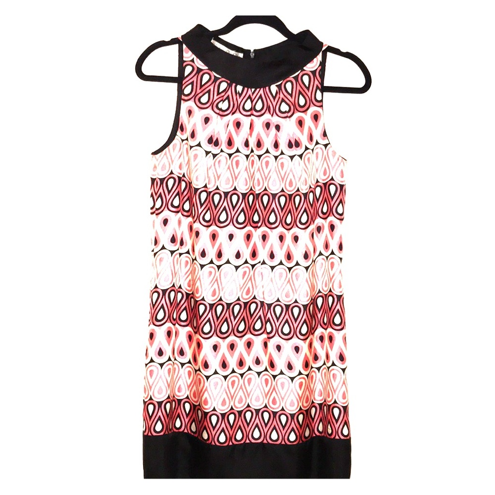 Maggy London silk sleeveless dress.